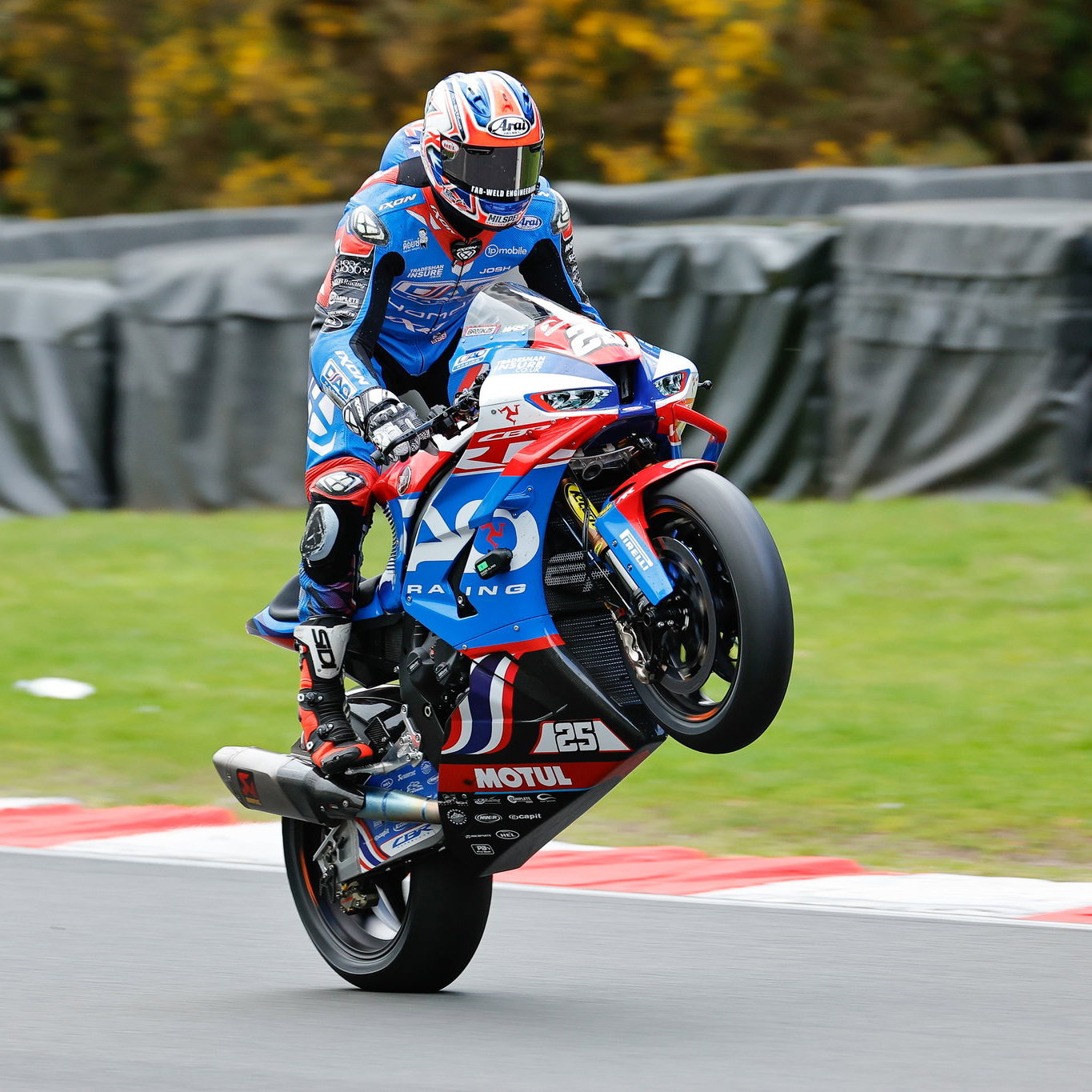 Josh Brookes, 2025 BSB Oulton Park Test. Credit: Ian Hopgood Photography.